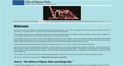 Desktop Screenshot of bayouvista.us